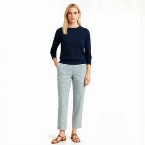 Brooks Brothers Pants Sz 4‎ | Coastal Hamptons Weekend Floral Crop Cotton